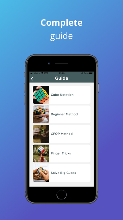 Rubiks Cube: Solver and Guide游戏截图