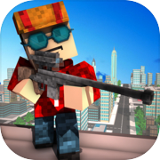 Blocky City Sniper 3D