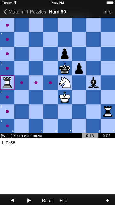 Mate in 1 Chess Puzzles游戏截图