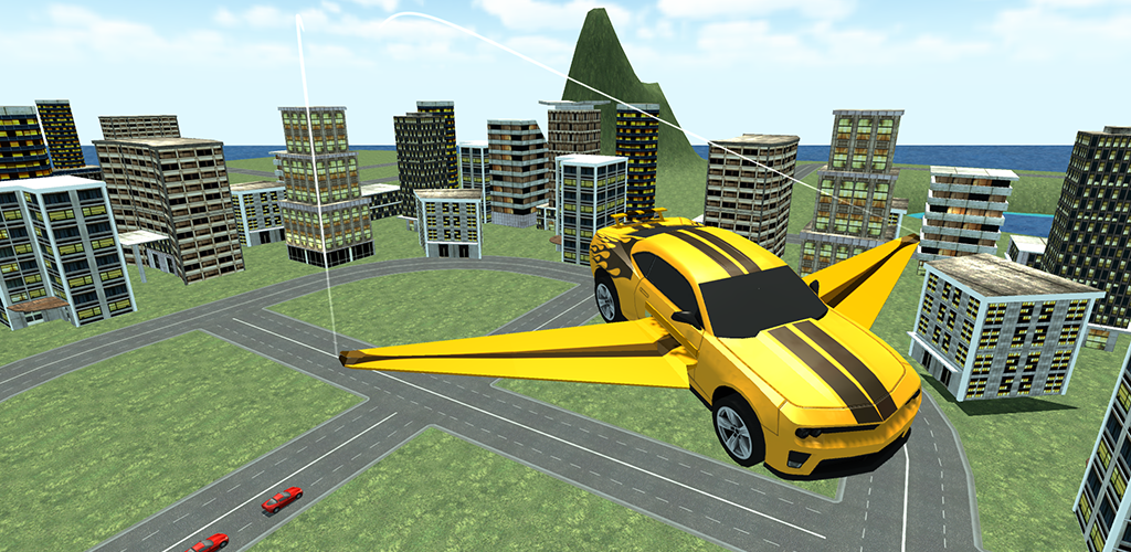 Flying Muscle Transformer Car游戏截图