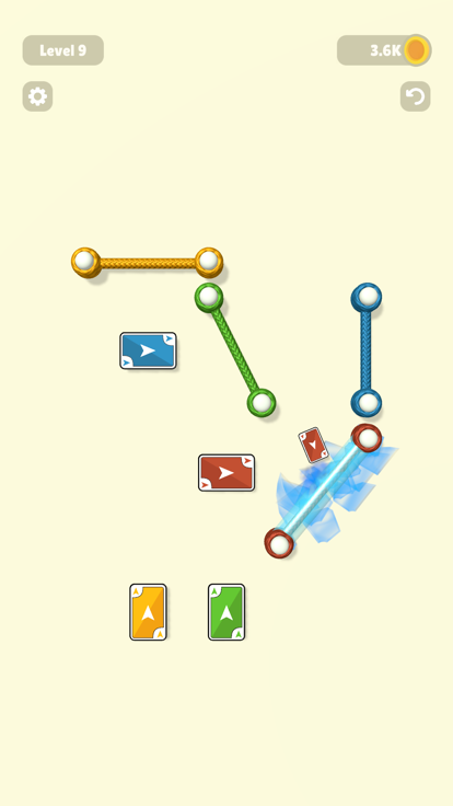 Rope Frenzy: Slice & Solve游戏截图