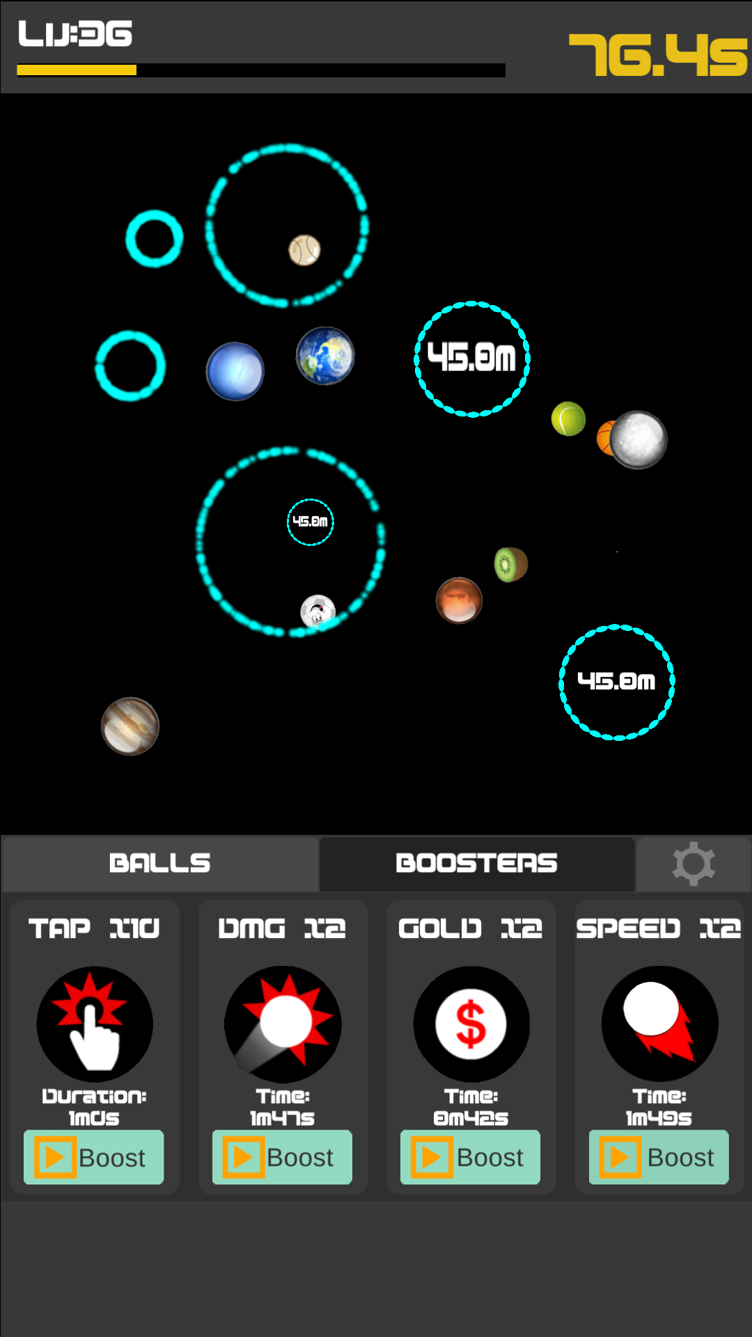 IdleBall 2-Break Color Rings游戏截图