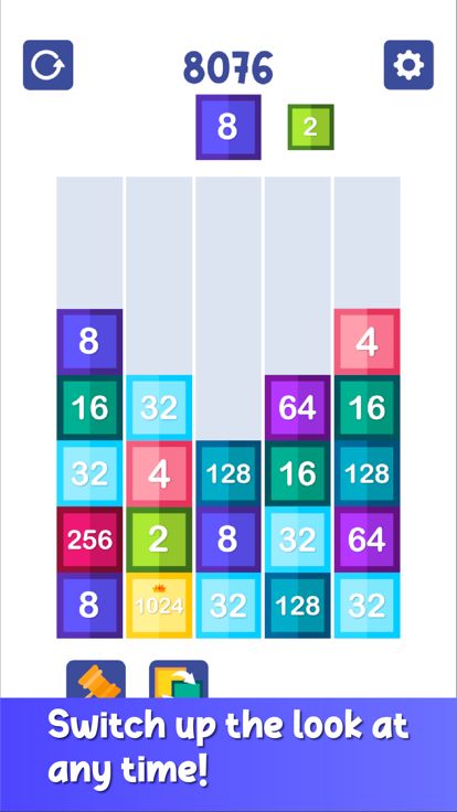 2048消消乐 - 数字队方块解谜益智小游戏游戏截图