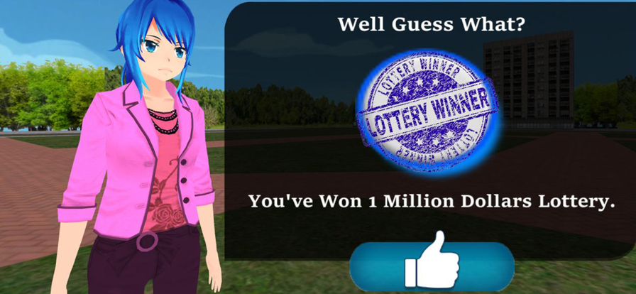 Anime Supermarket Cashier Girl游戏截图