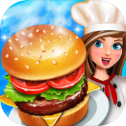 疯狂的汉堡食谱烹饪游戏：厨师故事icon