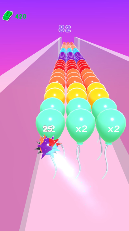 Balloon Pop Rush游戏截图