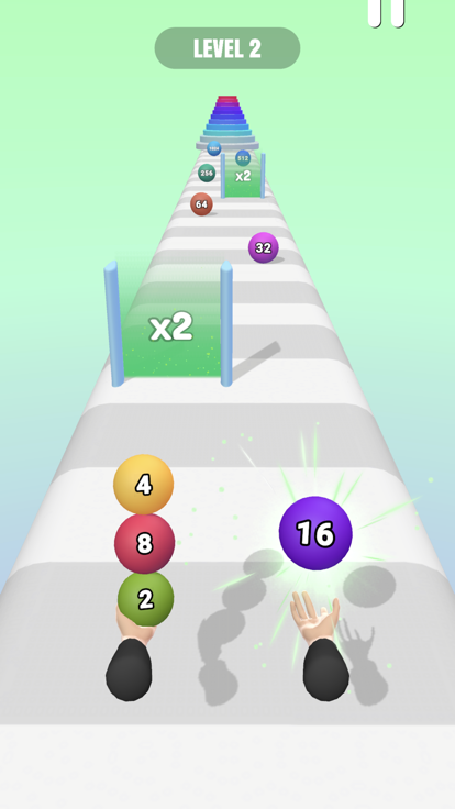 Juggle 2048游戏截图