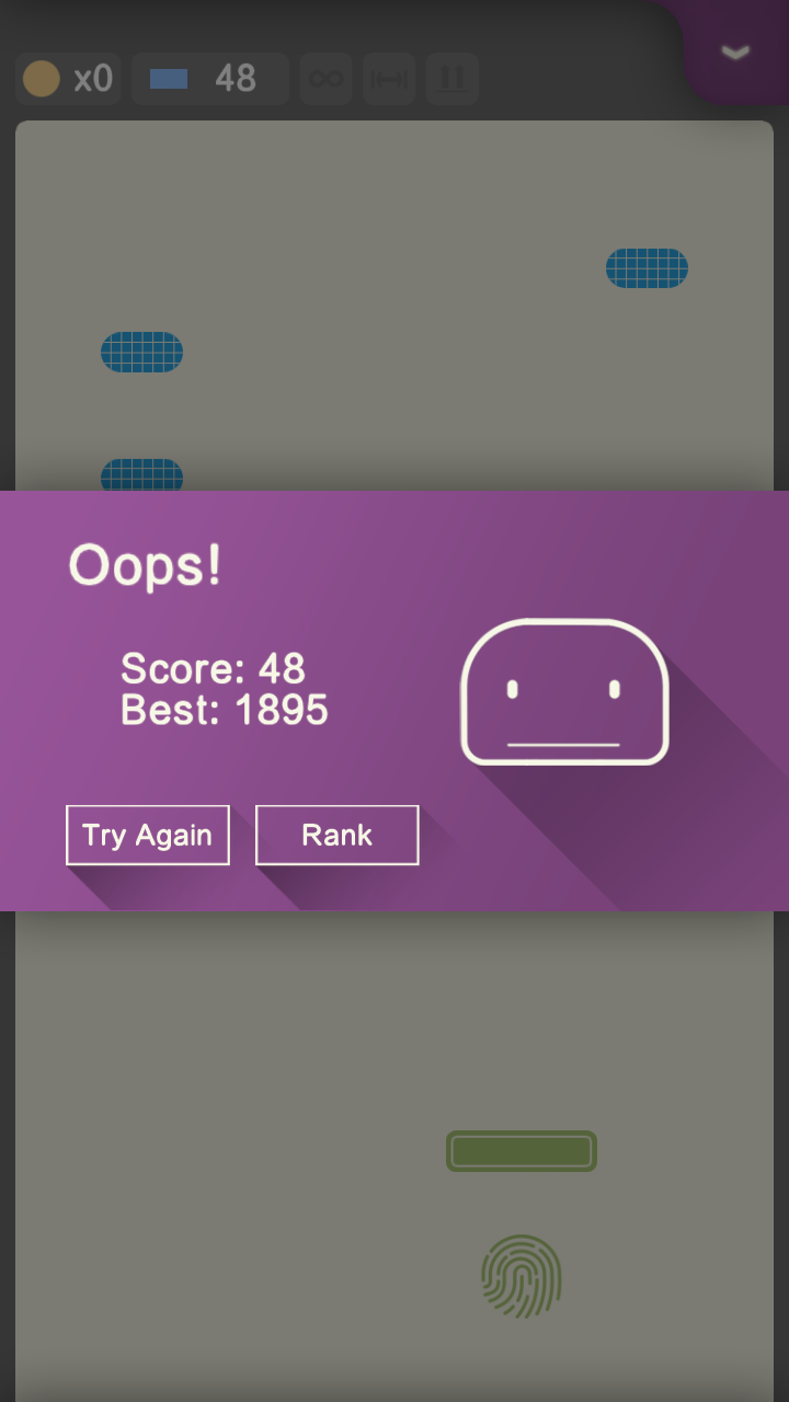 爆裂方块 - 经典打砖块小游戏游戏截图