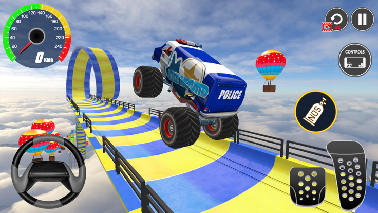 Monster Truck Stunts Racer游戏截图