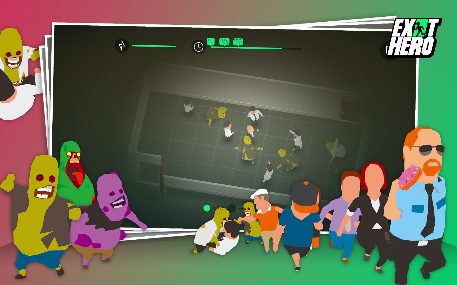 逃生英雄 (Exit Hero)游戏截图