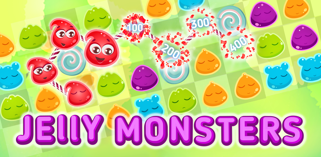 Jelly Monsters - Sweet Mania游戏截图