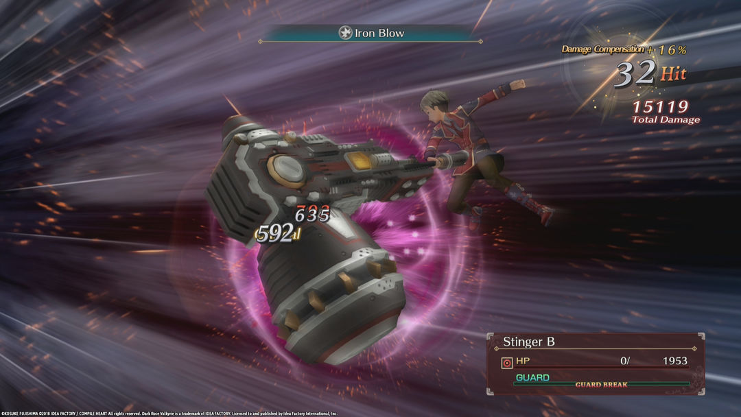 Dark Rose Valkyrie游戏截图