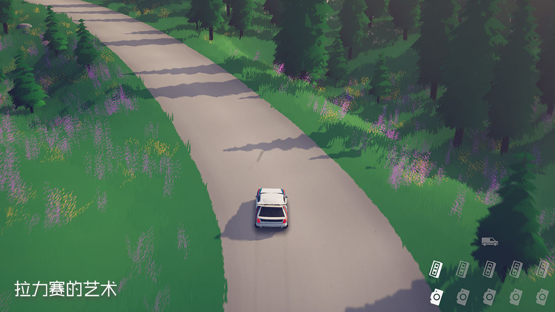 拉力赛的艺术游戏截图