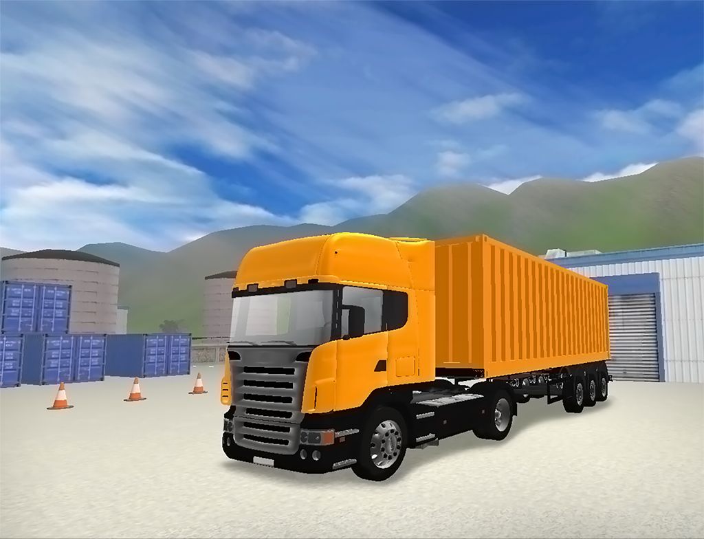 Screenshot of Extreme Truck Parking 3D