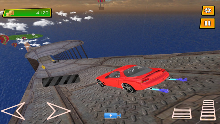 Vertical Ramp Car游戏截图