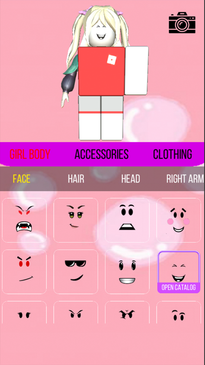 Girl Skins 3D For Roblox游戏截图