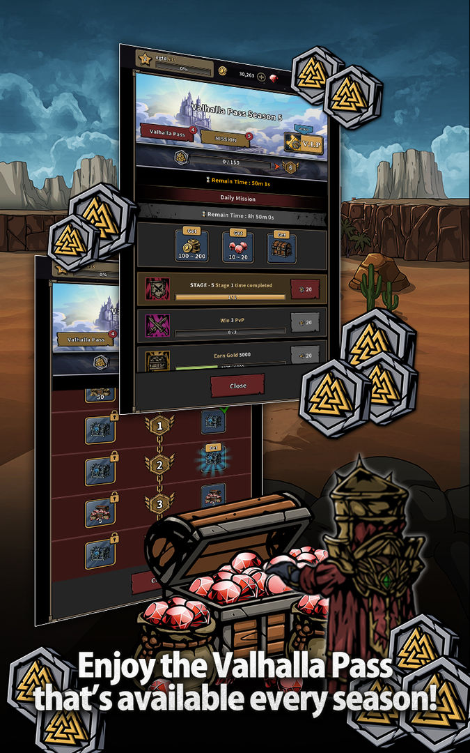 Screenshot of Titan Slayer: Card RPG