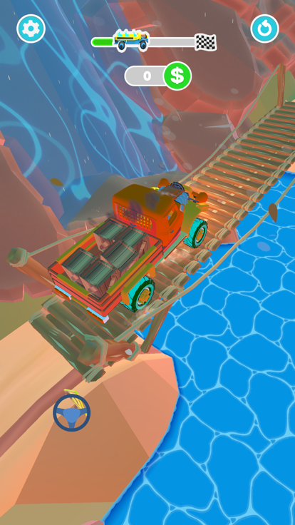 Cliff Truck 3D游戏截图