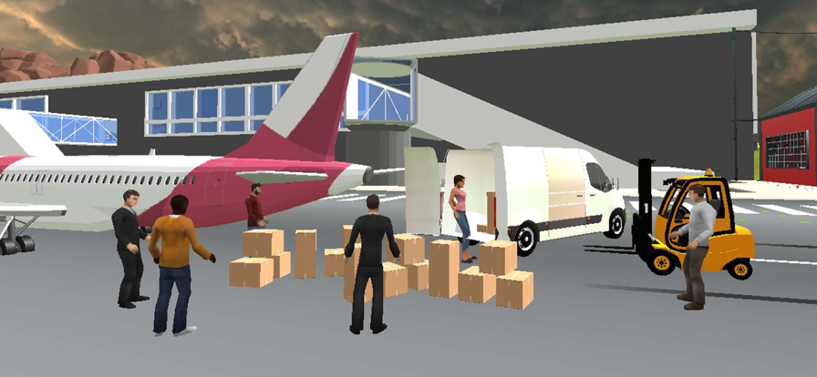 City Flight Simulator Manager游戏截图