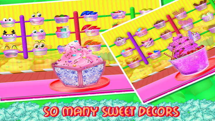 冷冻的酸奶食品制造商 — — 食物游戏游戏截图