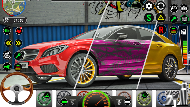 Car Parking Prado Drive Game游戏截图