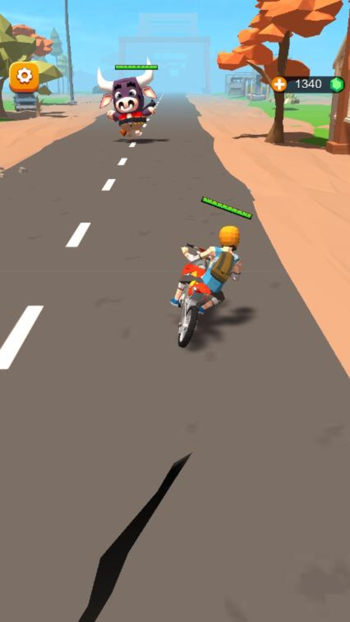 暴力摩托暴力飞车暴力赛车游戏截图