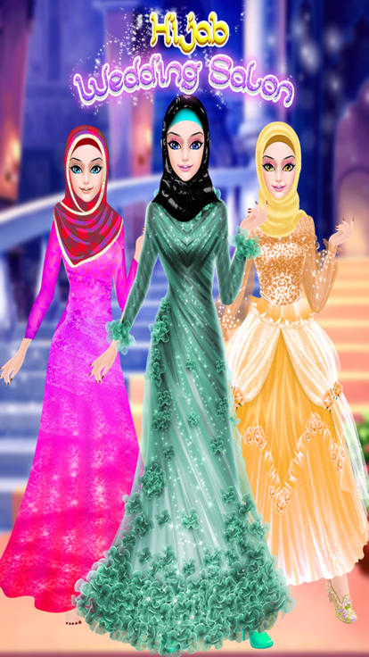 Hijab Wedding Makeover - Hijab Fashion Style Salon游戏截图
