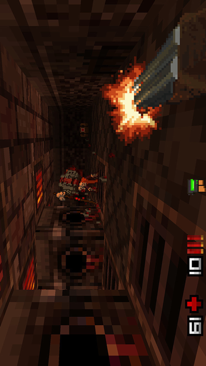 3D像素射击生存打怪世界游戏截图