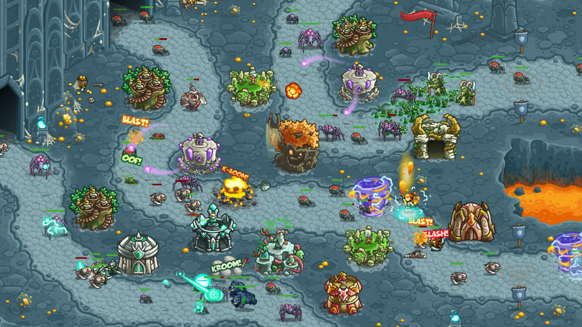 Kingdom Rush Origins - Tower Defense游戏截图
