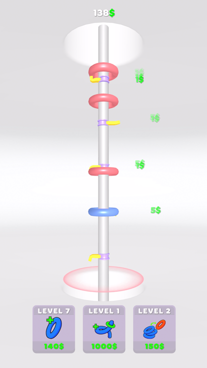 Hoop Loop Clicker游戏截图