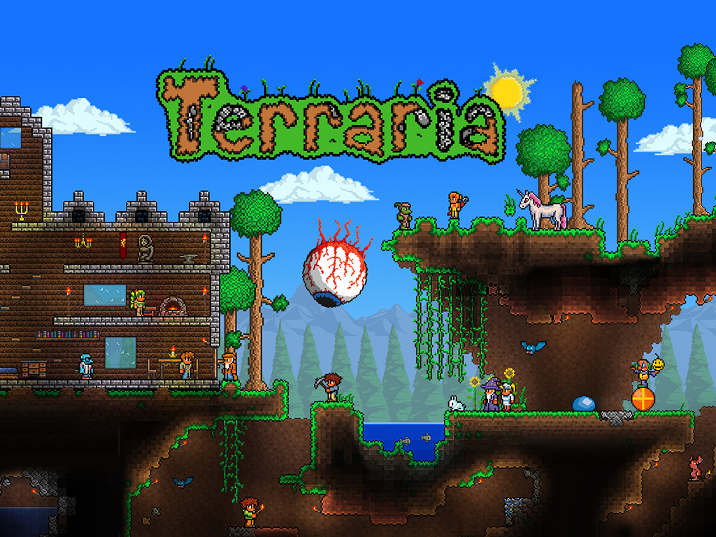 Terraria.游戏截图