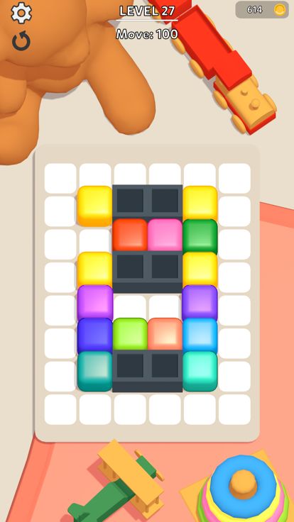 Cube Color Merge游戏截图