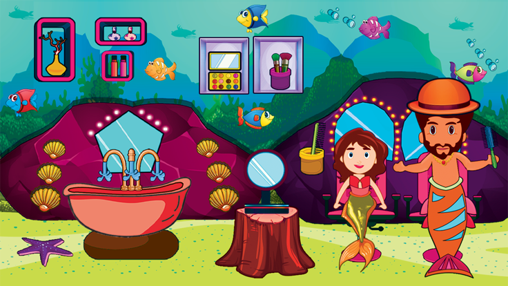 假装美人鱼海上冒险游戏截图