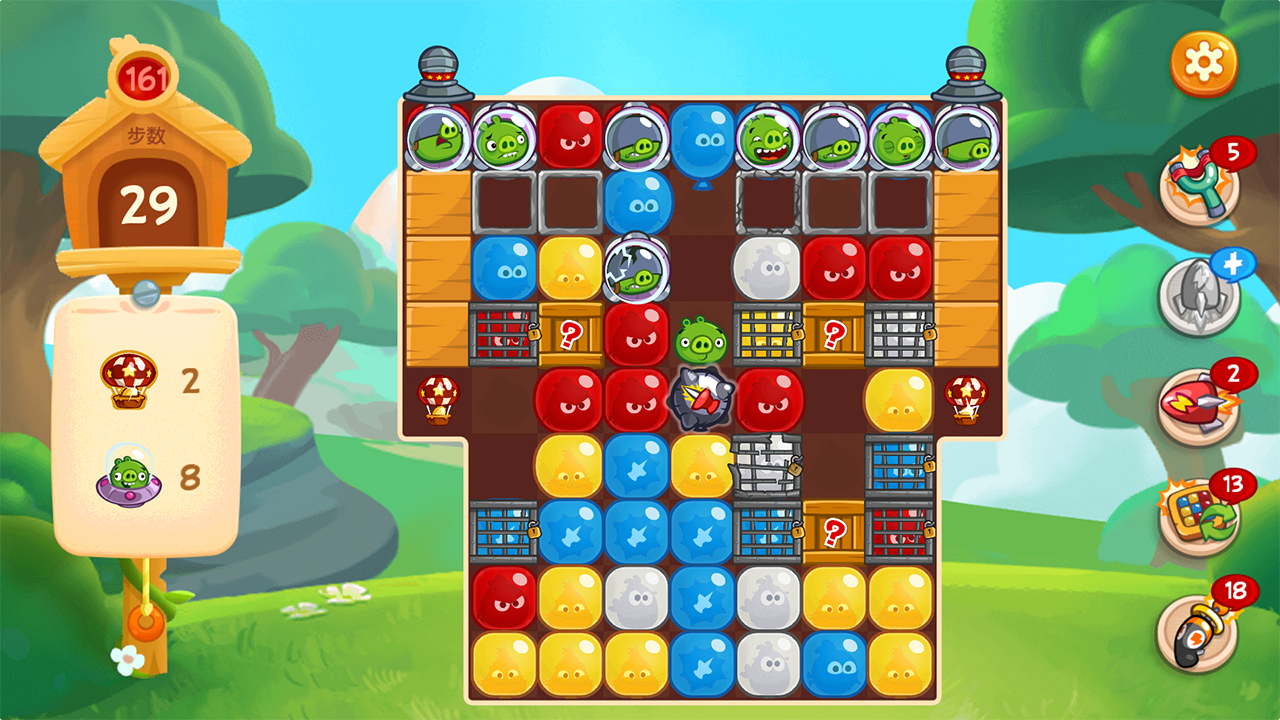 愤怒的小鸟：梦幻岛游戏截图