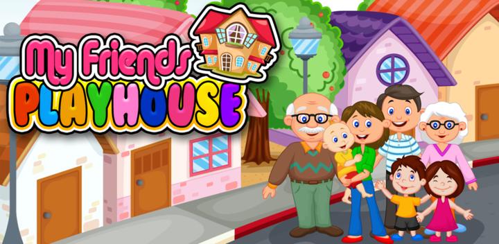 My Pretend House - Kids Family & Dollhouse Games游戏截图
