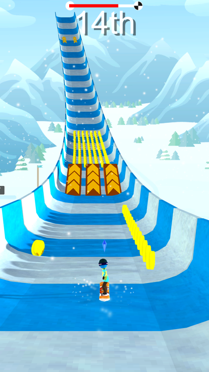 Snowslide: Snow Running游戏截图