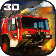 911消防卡车模拟3D - 驱动器的紧急车辆和救援消防建筑物