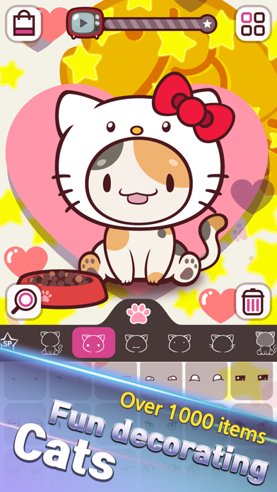凯蒂猫的换装游戏游戏截图