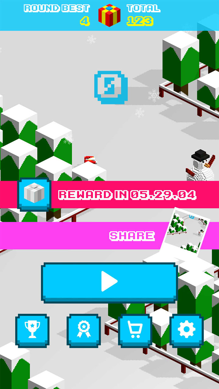 雪橇大冒险游戏截图