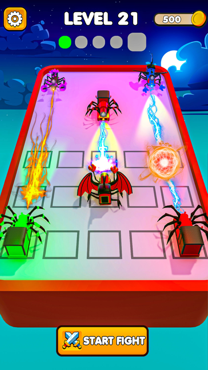 Merge Spider Train Horror Game游戏截图