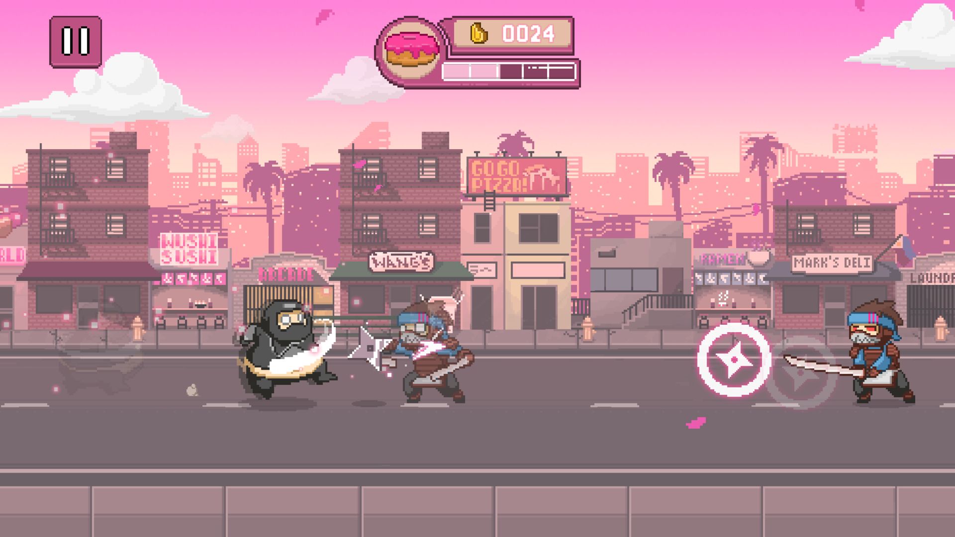 Screenshot of Ninja Chowdown