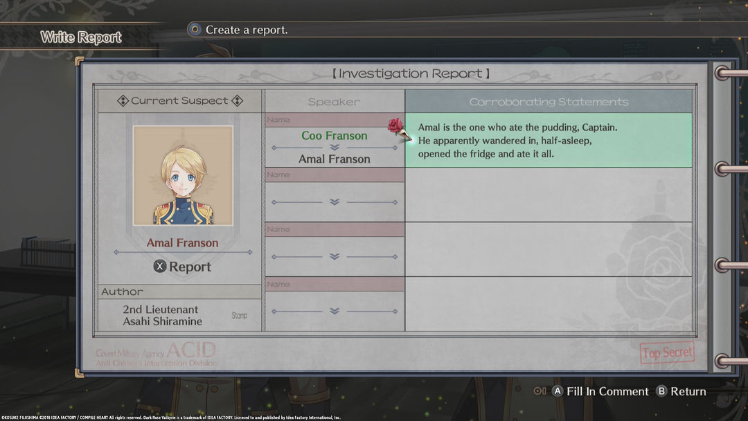 Dark Rose Valkyrie游戏截图