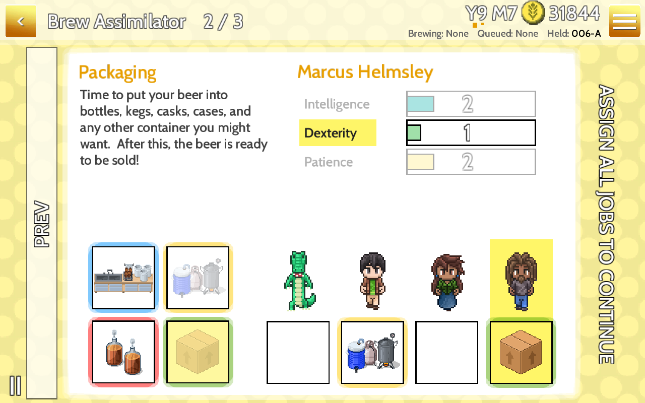 Fiz : Brewery Management Game游戏截图