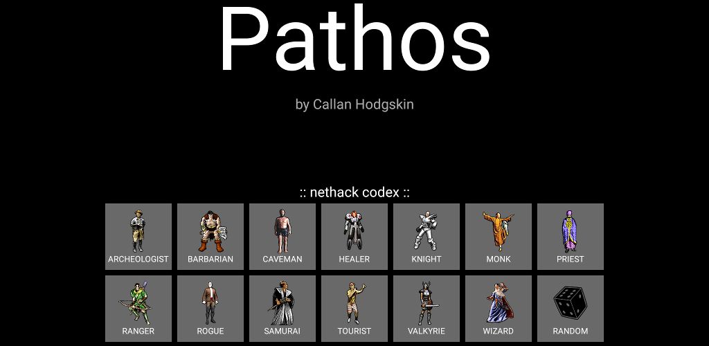 Pathos: Nethack Codex