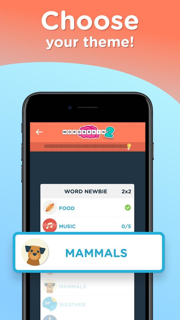 WordBrain 2游戏截图