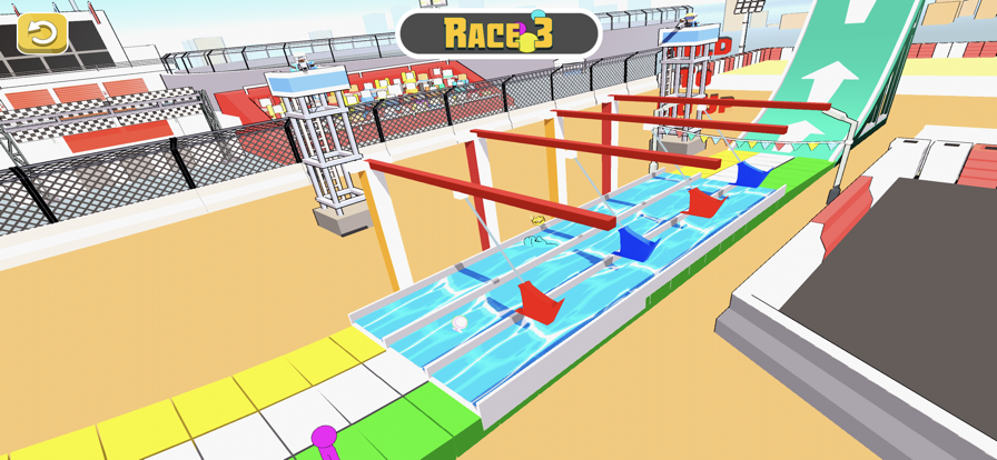 Stick Man Race 3D Game游戏截图