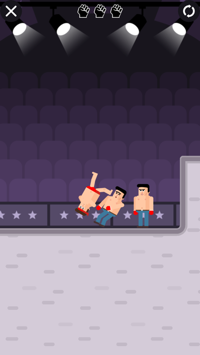 Mr Fight - Wrestling Puzzles游戏截图