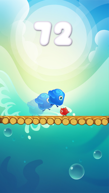 跳跳跳-挑战你的反应游戏截图