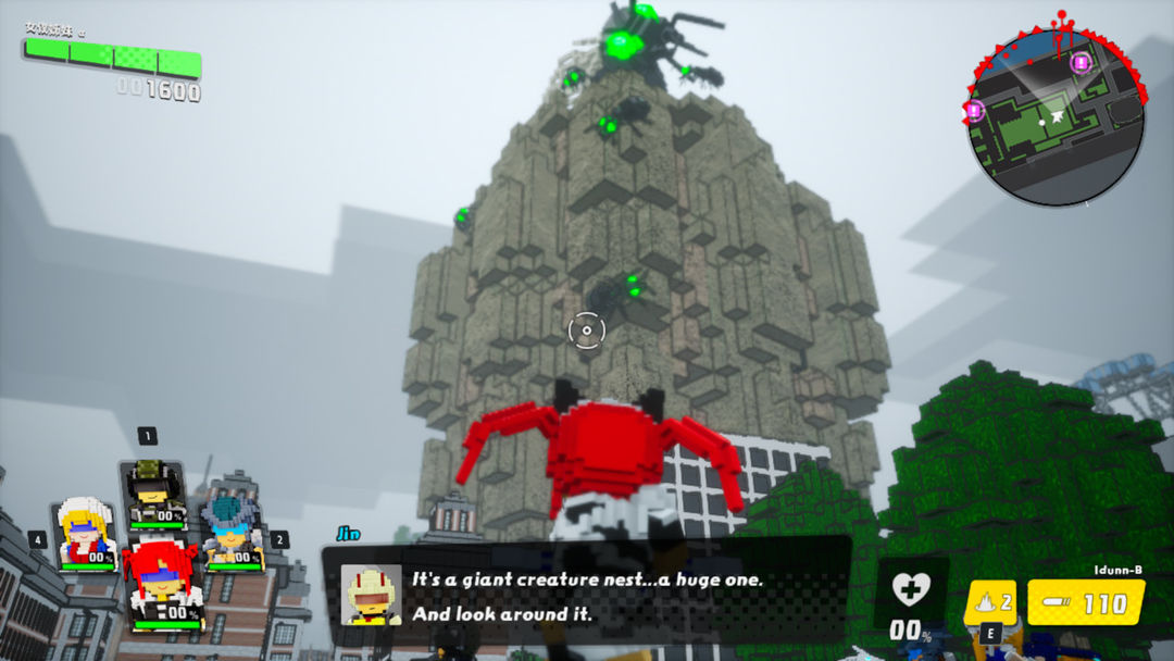 圆滚地球变四方?! 数码方块地球防卫军 EARTH DEFENSE FORCE: WORLD BROTHERS游戏截图