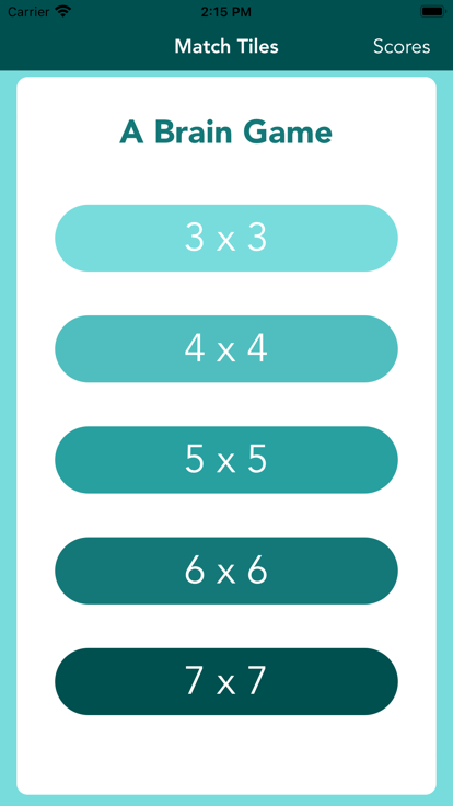 Brain Game - Match The Tiles游戏截图